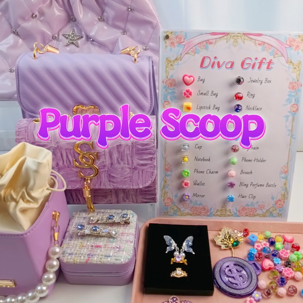 Purple LUCKY SCOOPS– Surprise Capsule Pack