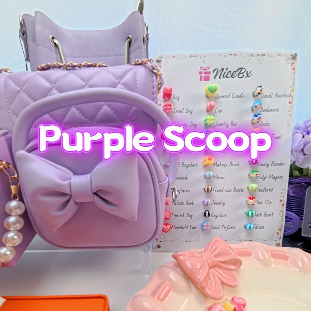 Purple LUCKY SCOOPS– Surprise Capsule Pack