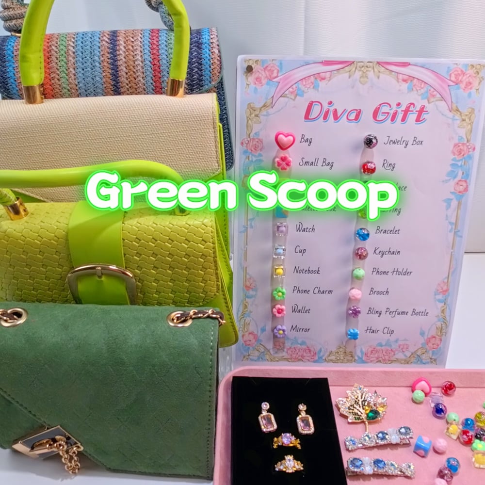 Green LUCKY SCOOPS– Surprise Capsule Pack